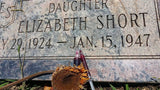 ELIZABETH SHORT/BLACK DAHLIA : portrait: post mortem, postcard 4x5